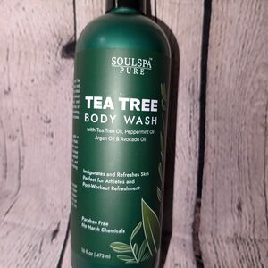 Soulspa Pure Tea Tree Body Wash - Green